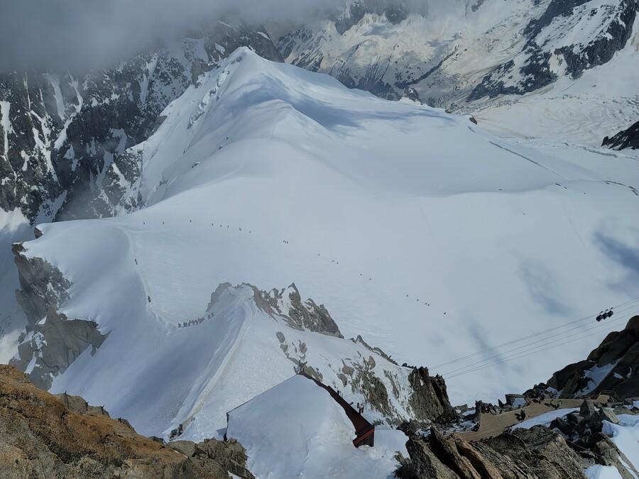 어머니 모시고 알프스 여행 10일차, 프랑스 샤모니의 몽블랑_52.jpg