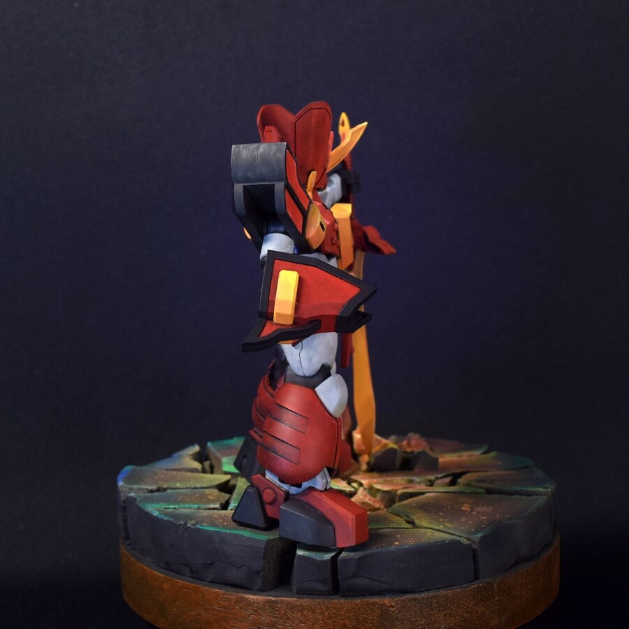 [모데로이드] 마동왕 그랑죠 완성 _ 아크릴 붓도색_4.jpg