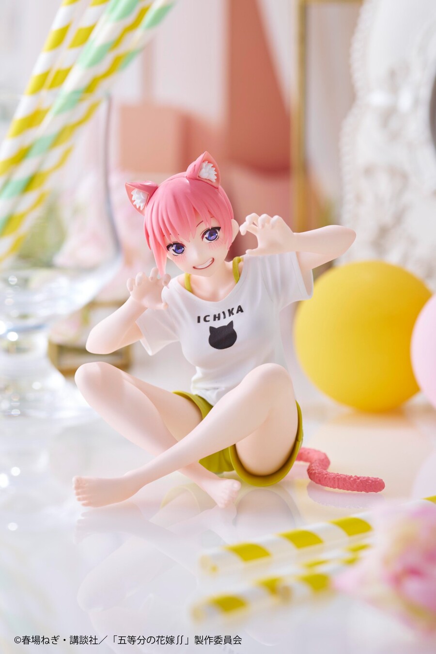 [타이토] 경품 Desktop Cute 5등분의 신부 나카노 이치카 룸웨어 공개_2.jpeg