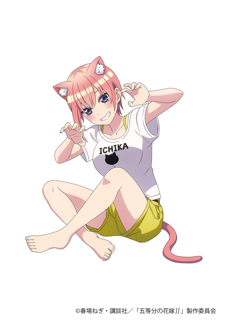 [타이토] 경품 Desktop Cute 5등분의 신부 나카노 이치카 룸웨어 공개_5.jpeg