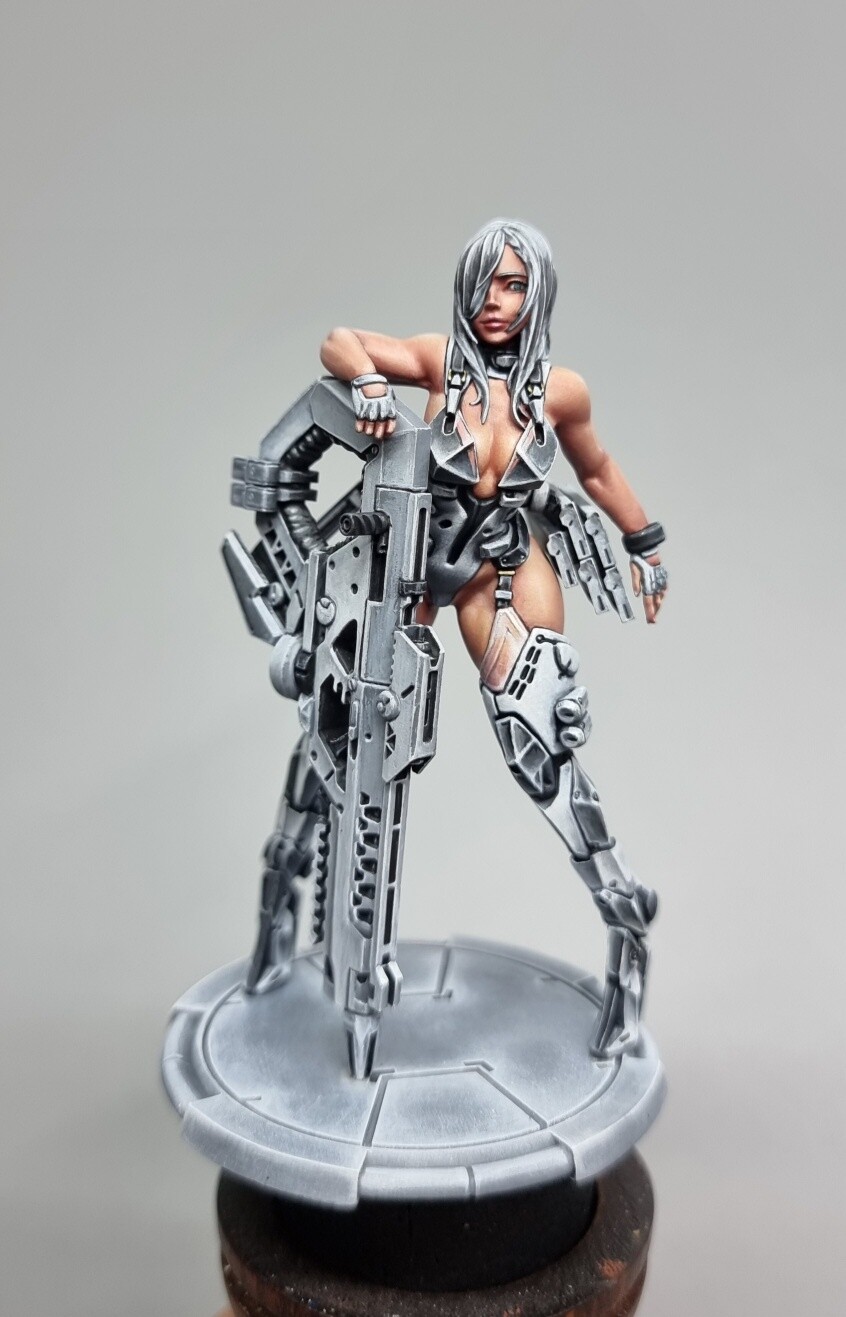 후방주의~![도색완성] 림보디비전209 할리 바렛 75mm_2.jpg