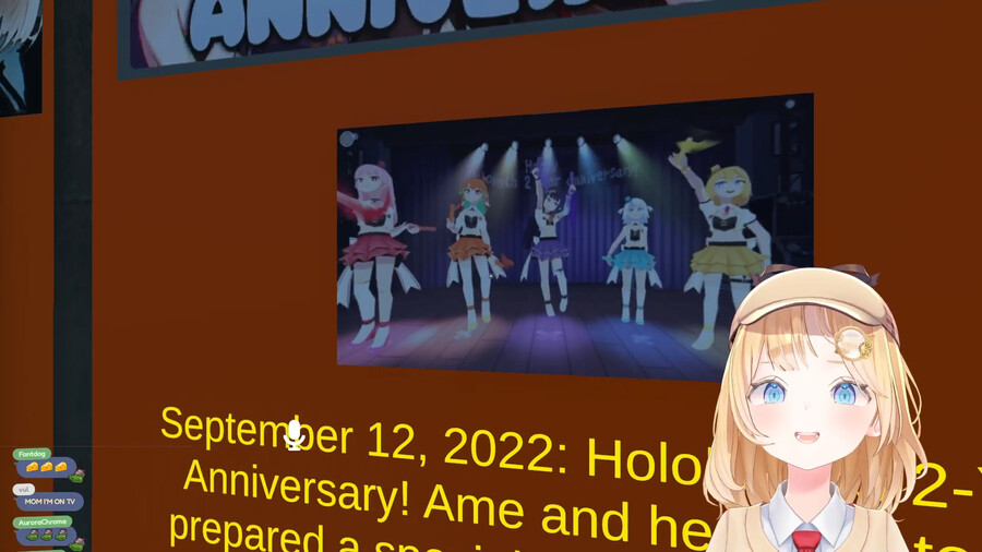 버튜버) 팬들이 만들어준 아메 기념관_2.png