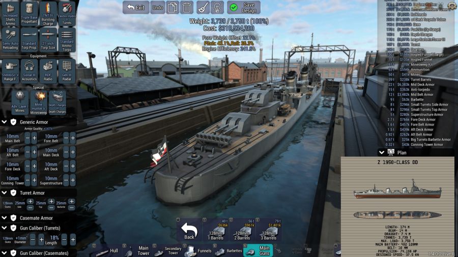 [군함 설계] 1950년도 기술로 구축함을 설계해봤다._6.jpg