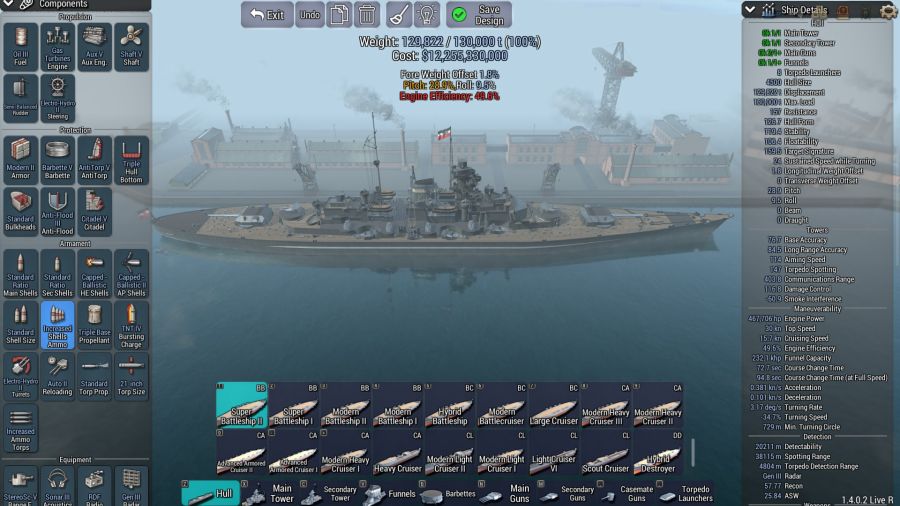 [군함 설계] 이번에는 실현은 가능한(?) 엽기 초중전함_2.jpg