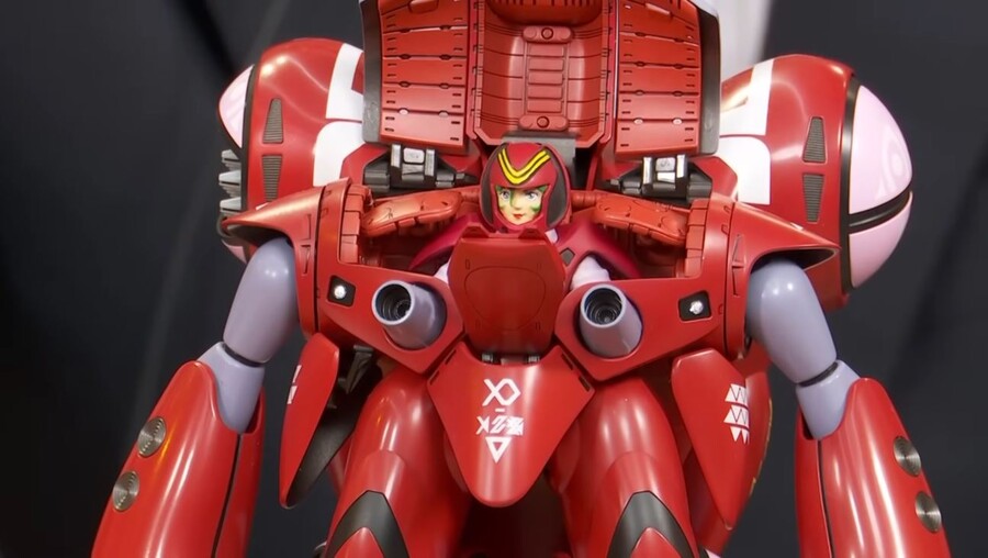 [하세가와] 마크로스 1/72 쿼드란 로우(밀리아 기) 도색 샘플 소개 영상_3.jpg