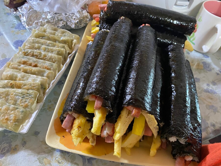 집에서 만들어 먹은 김밥~~~_2.jpg
