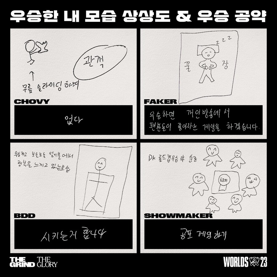 월즈 결승을 앞두고 다시보는 선수들 우승 공약_3.jpg