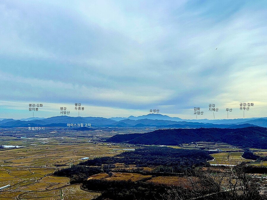 철원 소이산에서 바라보는 전망 (+지형물 이름 표시)_5.jpeg