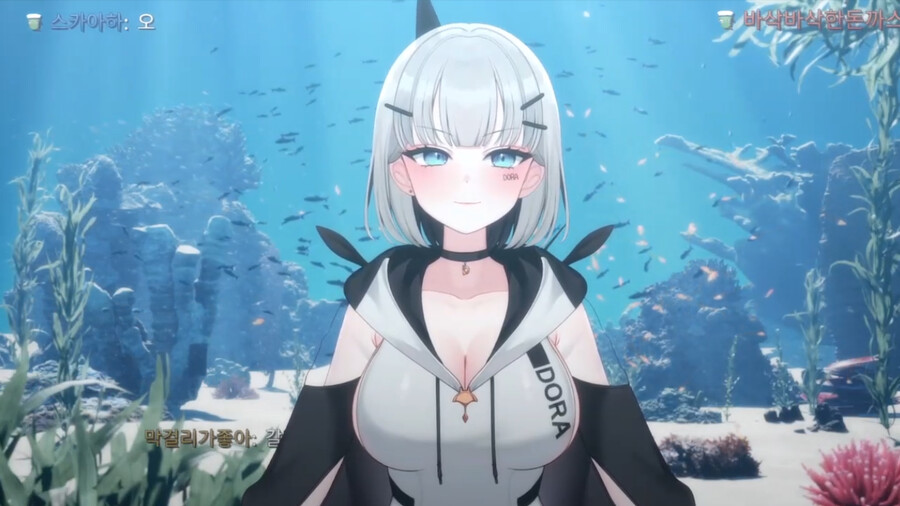 버튜버)도라선장: 지금 팔로우하면 7천 명이라구!_1.png