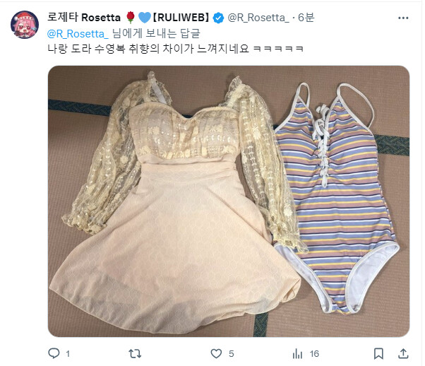 근튜버) 로제타 도라 수영복 근황_1.png