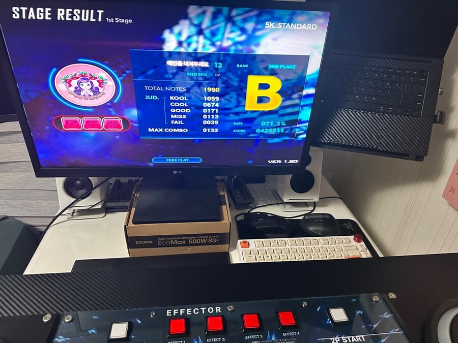 ez2ac 10k 초보 코스 몇개 성과.._5.jpg