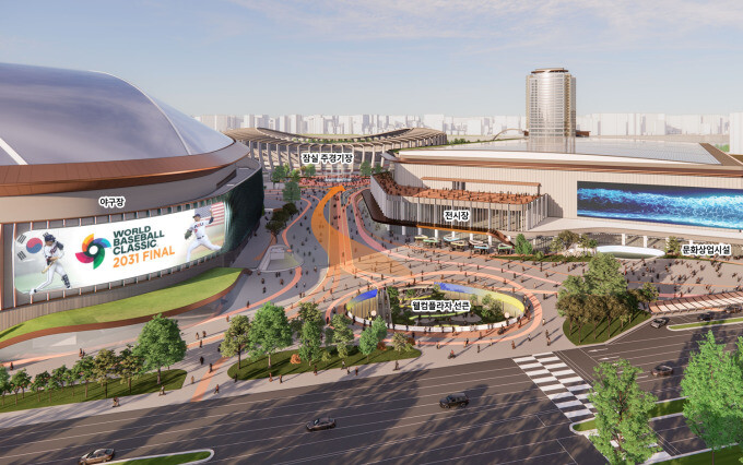 새로 뜬 잠실운동장(돔구장 등) 재개발 조감도.jpg_3.jpg