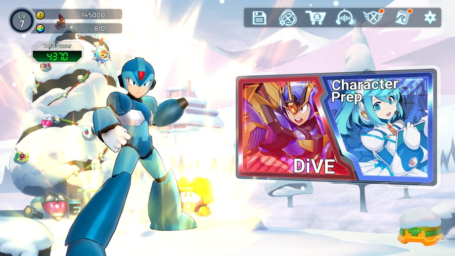 록맨X다이브 오프라인) 크리스마스에 키니까 캐롤에 트리 나오네..._1.jpg