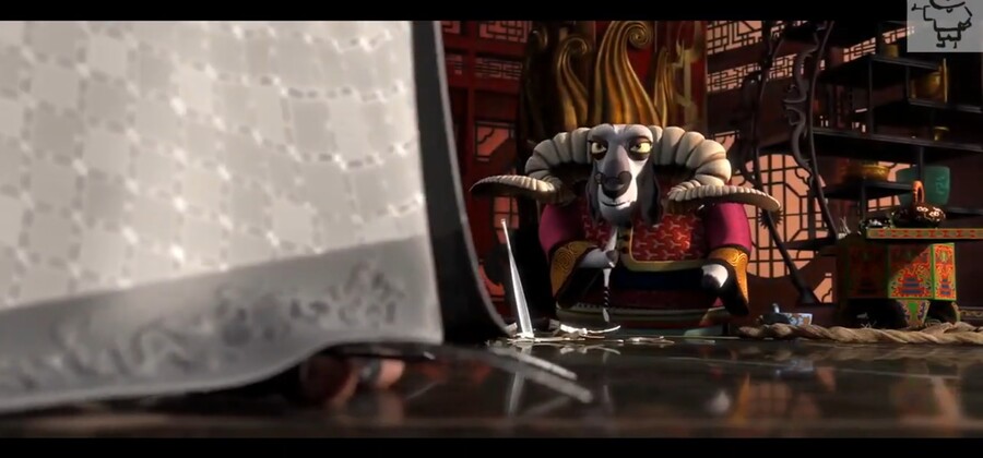 영화) 쿵푸팬더2 - 운명을 극복하지 못하고 악당이 된 공작 '셴'_31.jpg