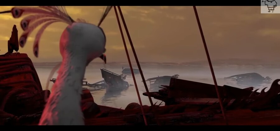 영화) 쿵푸팬더2 - 운명을 극복하지 못하고 악당이 된 공작 '셴'_82.jpg