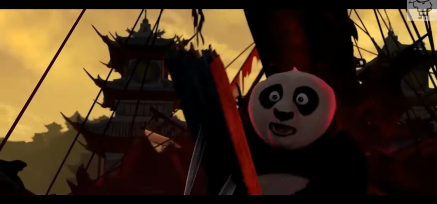 영화) 쿵푸팬더2 - 운명을 극복하지 못하고 악당이 된 공작 '셴'_102.jpg