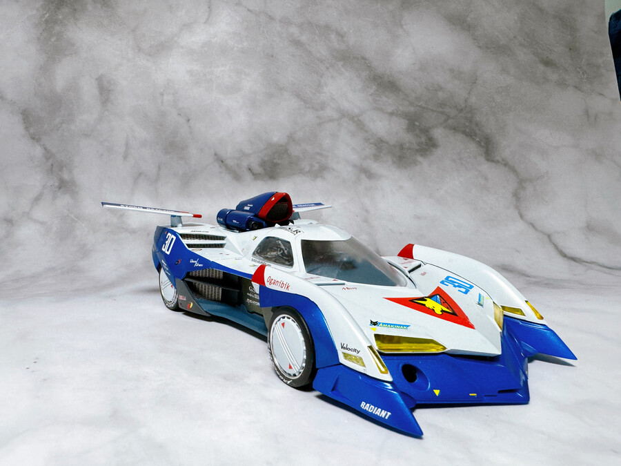 [아오시마] 사이버포뮬러 아스라다 G.S.X 에어로 모드 Ver. 풀도색 완성_2.jpg