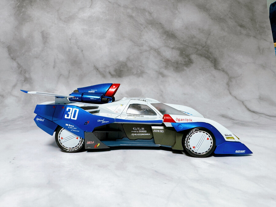 [아오시마] 사이버포뮬러 아스라다 G.S.X 에어로 모드 Ver. 풀도색 완성_3.jpg