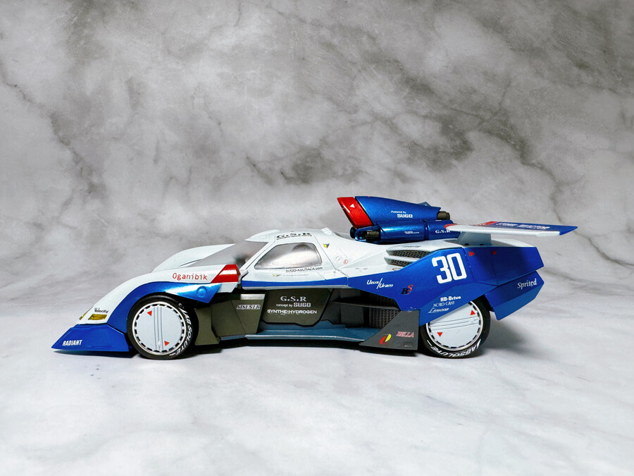 [아오시마] 사이버포뮬러 아스라다 G.S.X 에어로 모드 Ver. 풀도색 완성_7.jpg