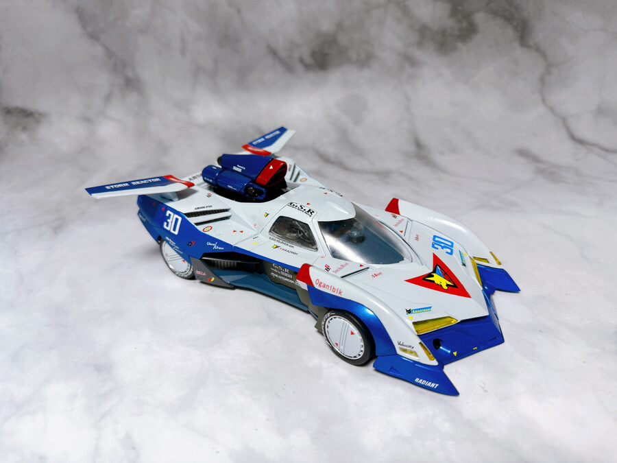 [아오시마] 사이버포뮬러 아스라다 G.S.X 에어로 모드 Ver. 풀도색 완성_10.jpg