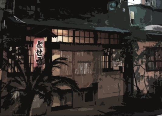 [비 내리는 밤] 정체를 감춘 손님을 마음에 둔 선술집 여점원의 최후.._1.jpg