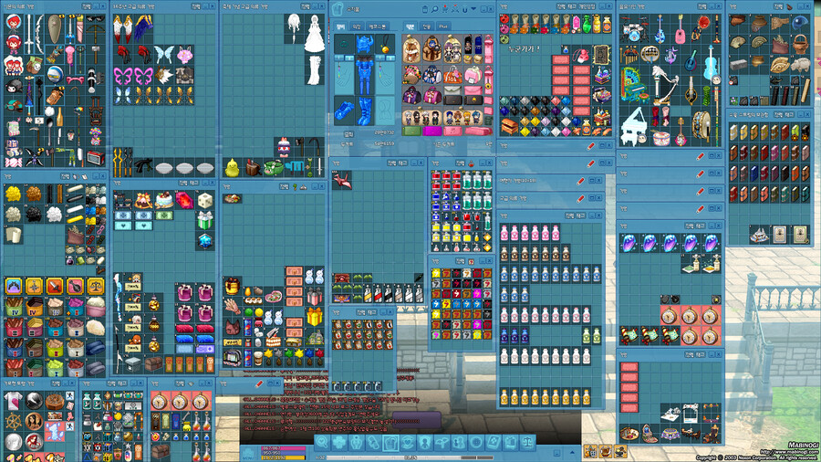마비노기)다른겜에선 상상도 못하는 인벤토리_6.png