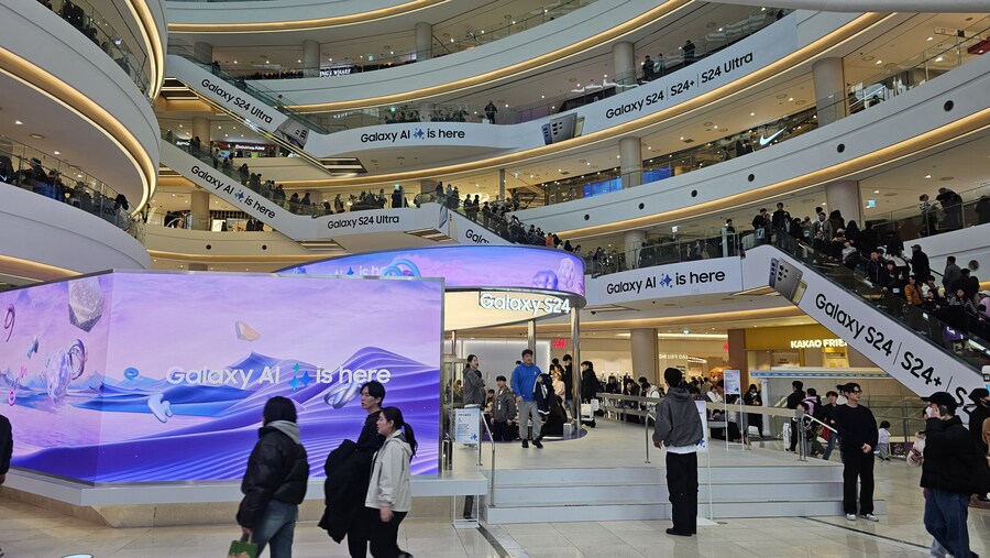 영등포 타임스퀘어에서 갤럭시24 체험매장 갔다왔습니다._1.jpg