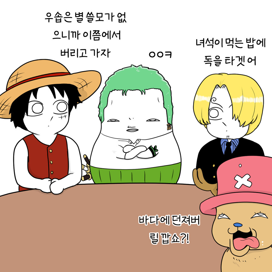 우솝을 처분하려는 루피 그림_1.jpg