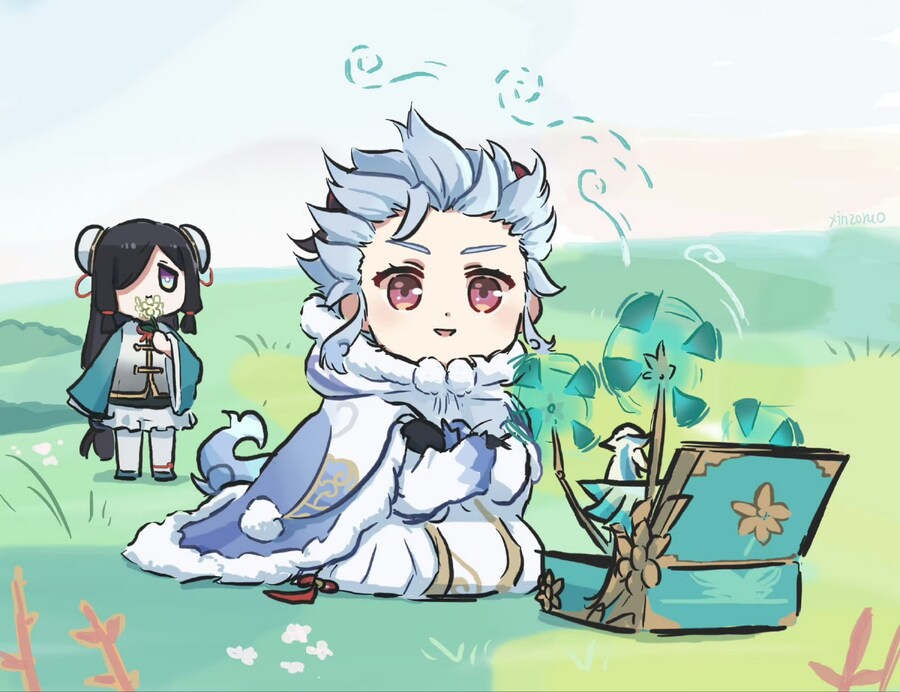 [원신] 하찮은 애기감우와 애기신학_1.jpg