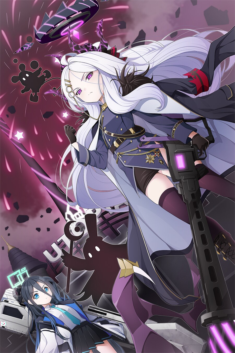 자작)블루아카이브 거짓된 성소 공략전 히나,아리스(색채 시로 쿠로) 완성작업_1.png