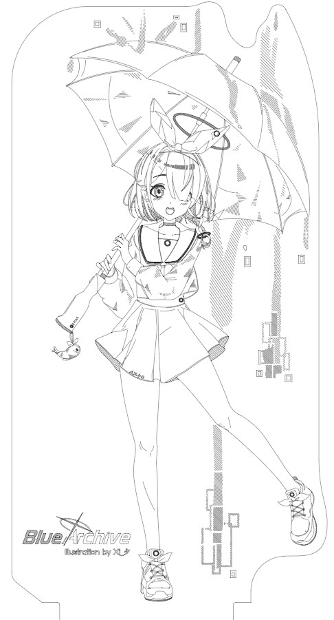 [블루아카]아로나 일러스트를 LED무드등으로 만들어 봤어요._2.png