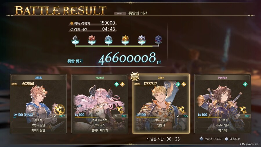 주캐 그랑은.. 점수 너무 잘 안오르는데.._1.jpg