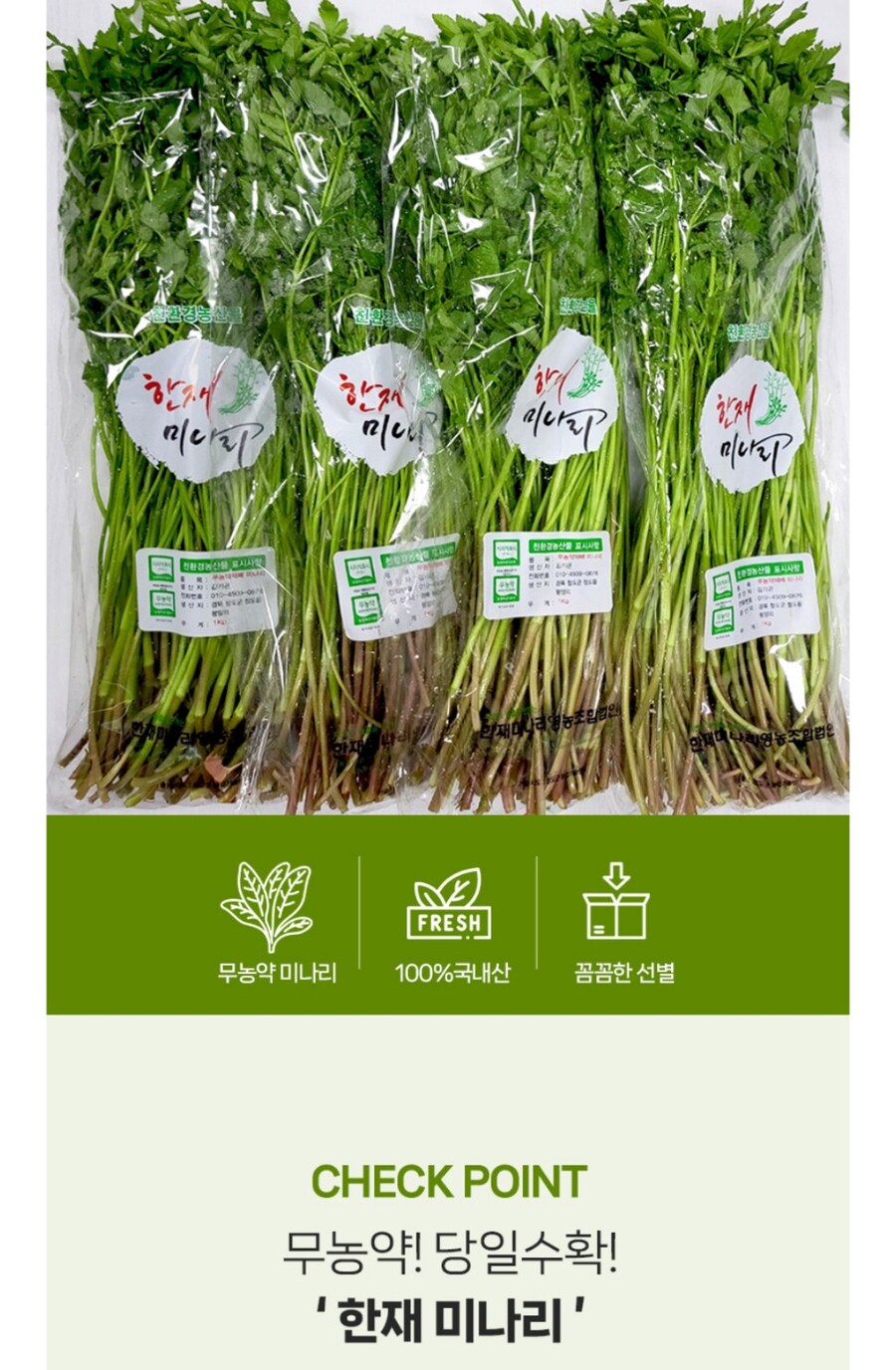 [네이버] 무농약 청도 한재미나리 최저가/13,900원 무배_1.jpg