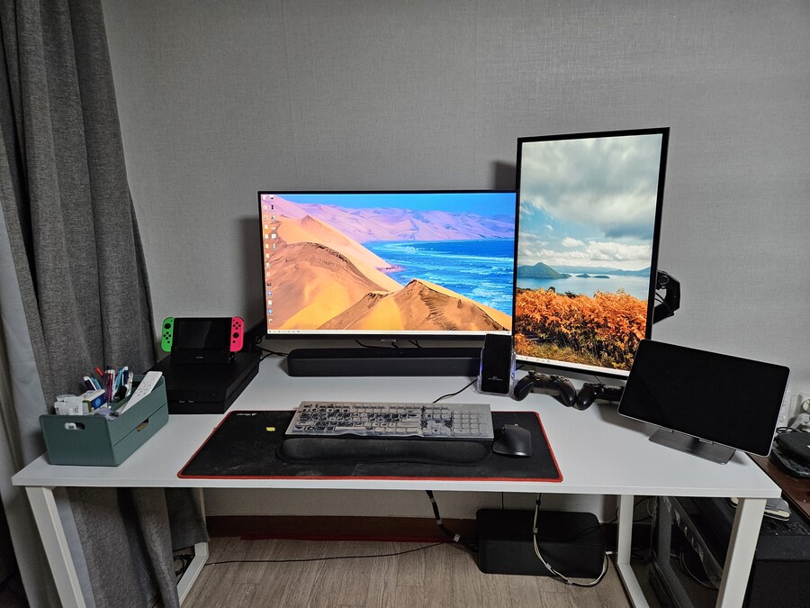 목이 아파진 김에 클린데스크 세팅을 해봤습니다_13.jpg