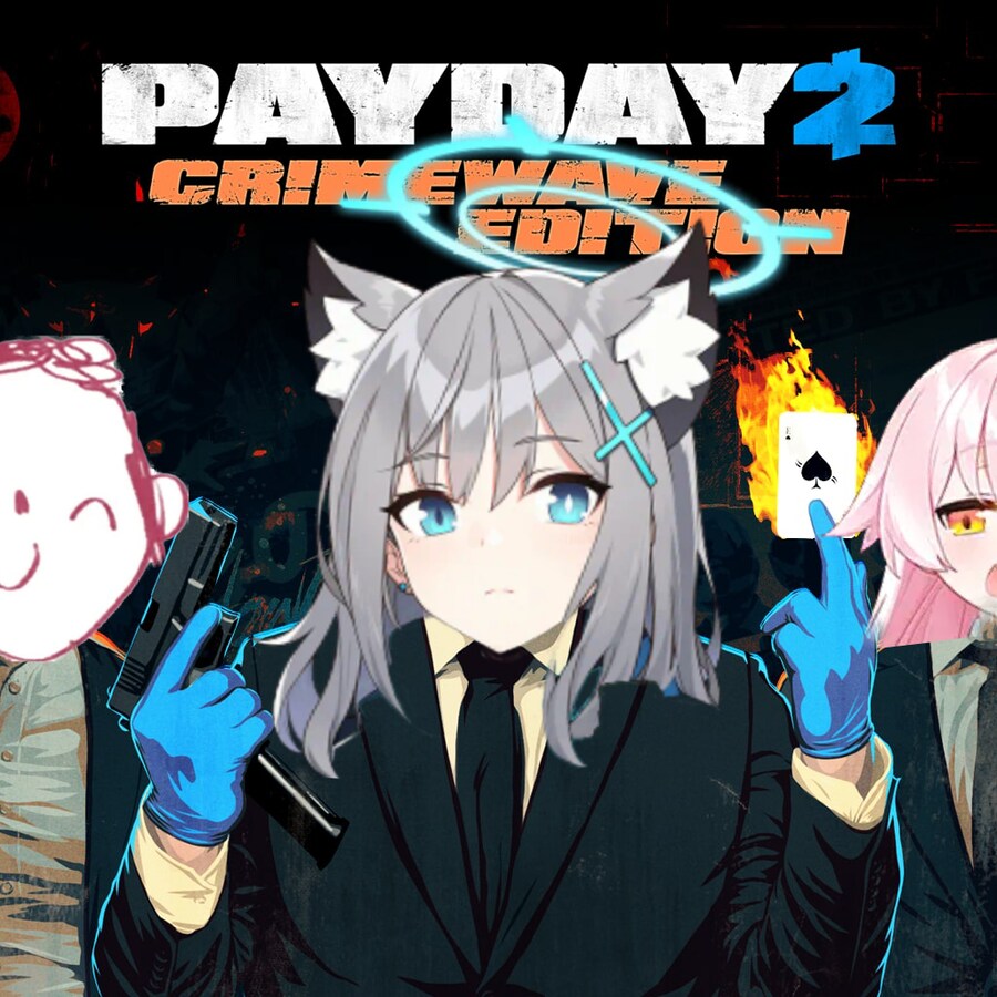 블루아카) 뭔가 잘못된 페이데이 2 포스터_2.png