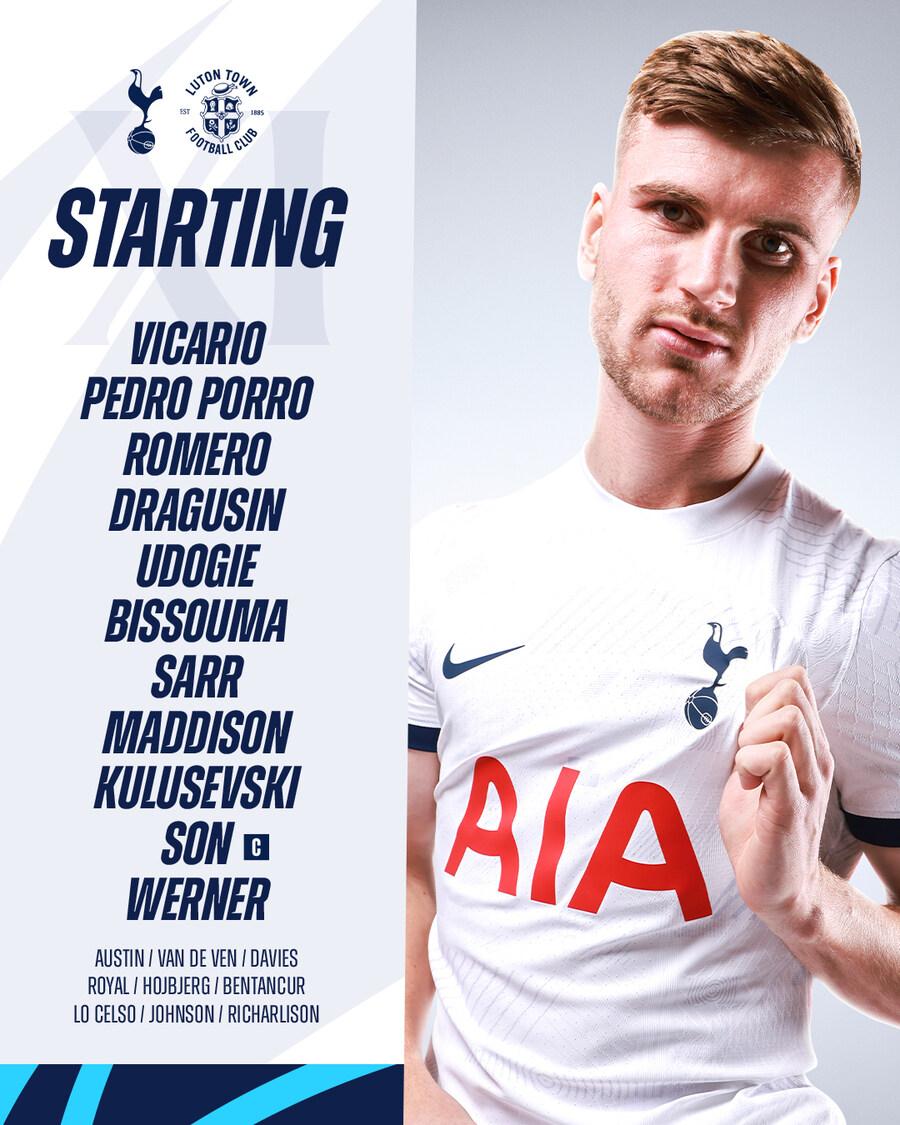 PL 30R) 토트넘 VS 루턴타운 선발 라인업_1.jpg