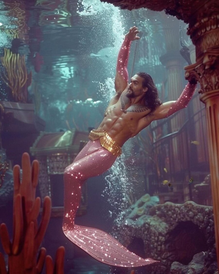 AI가 그린 인어 버전 아쿠아맨_3.jpg