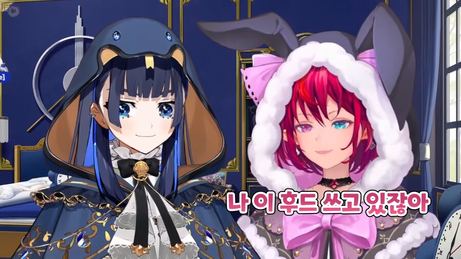 버튜버) 아무생각 없는 크로니와 부끄러워 하는 아이리스_1.png