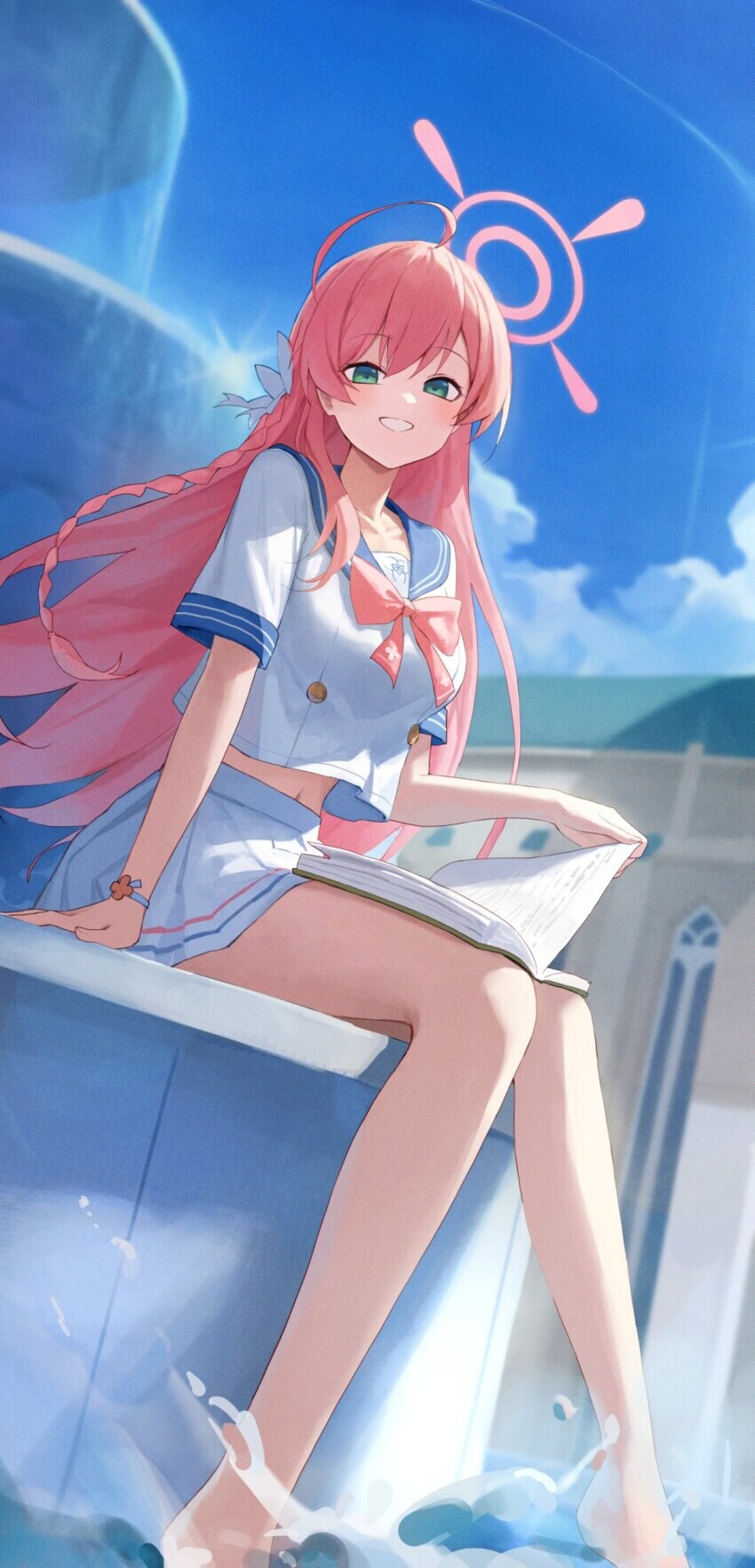 블루아카) 팬티보여주는 하나코 코스프레짤 올리면 짤리나여?_1.jpg