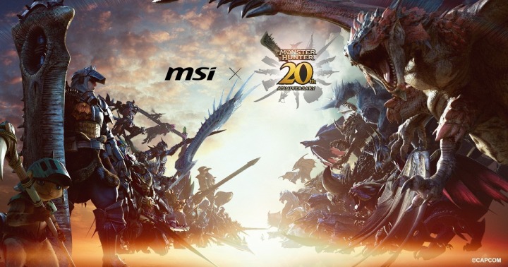 MSI 노트북×몬스터 헌터 20주년 기념 콜라보 게이밍 노트북 출시 (3).jpg