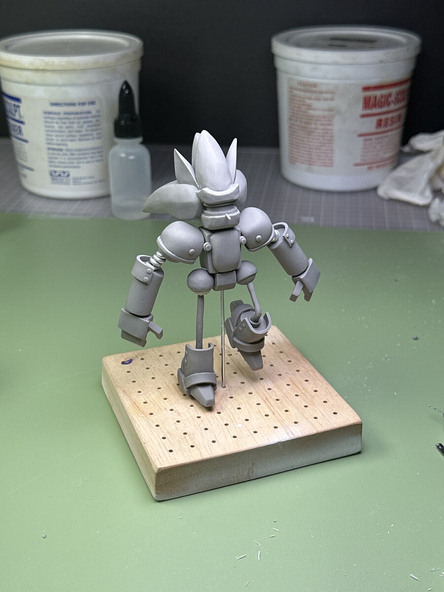 소닉3에 나오던 메카소닉을 만들어 봤습니다_12.jpg