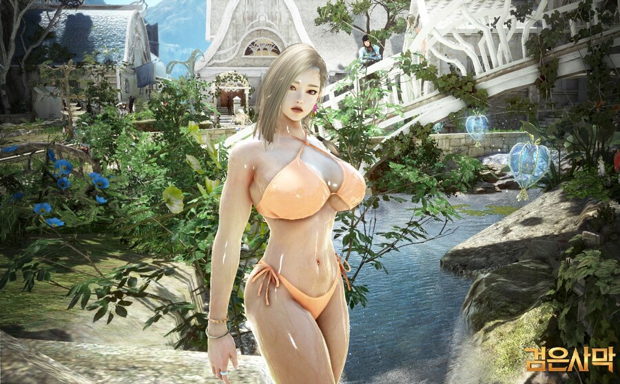 [검은사막] 가디언 신상 비키니 구매후 간단 착용샷_9.jpg