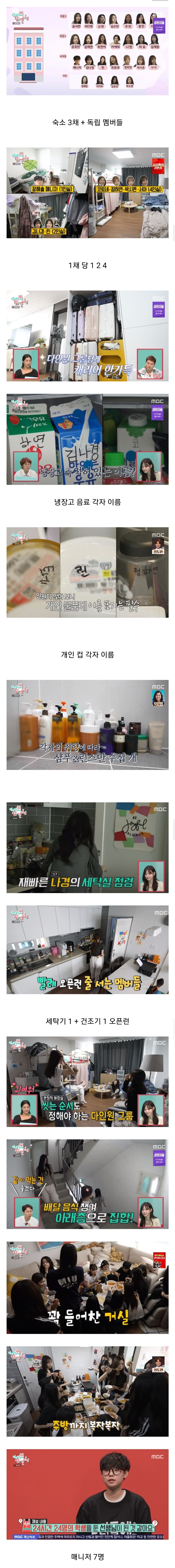 전참시) 24명 걸그룹 숙소 생활 공개....jpg_1.jpg