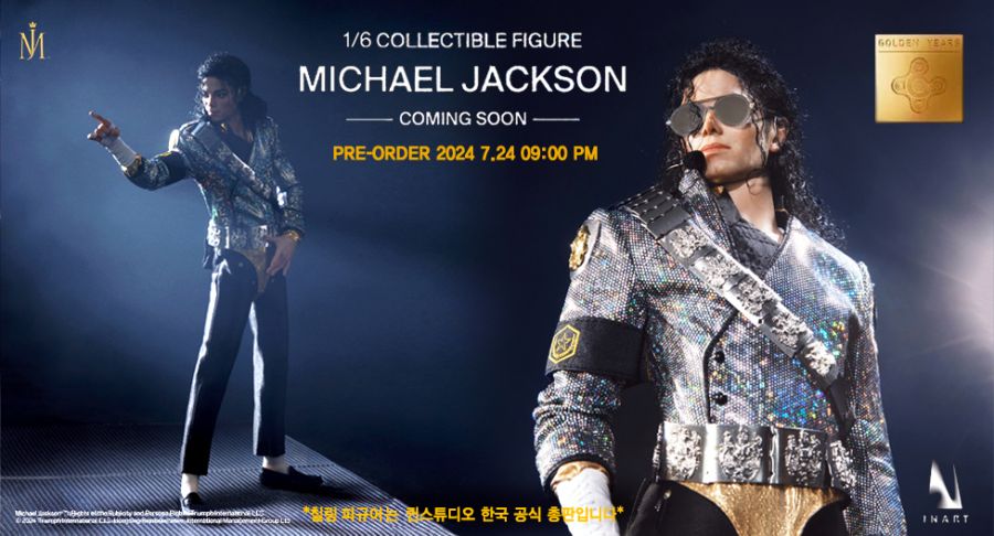 [칠링피규어] 인아트 1/6 마이클 잭슨 액션 피규어 예판 / 798,000원_1.jpeg