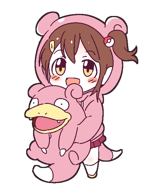 @,포켓몬) 미라이,코우메,시즈카,에밀리,쇼코,사치코와 포켓몬_1.webp