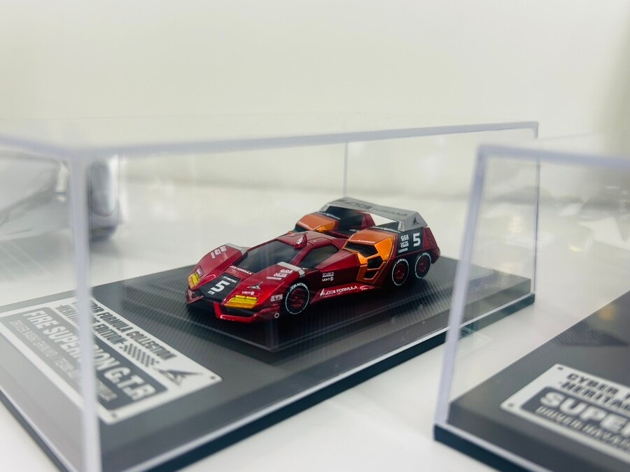 [메가하우스] 배리어블 액션 VSX-R 등 사이버 포뮬러 시리즈 전시_13.jpg