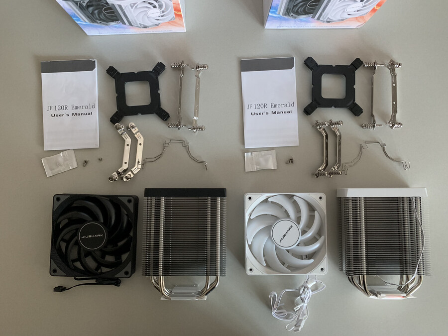 CPU 공랭쿨러 JIUSHARK JF120R Emerald ARGB 화이트_4.jpg