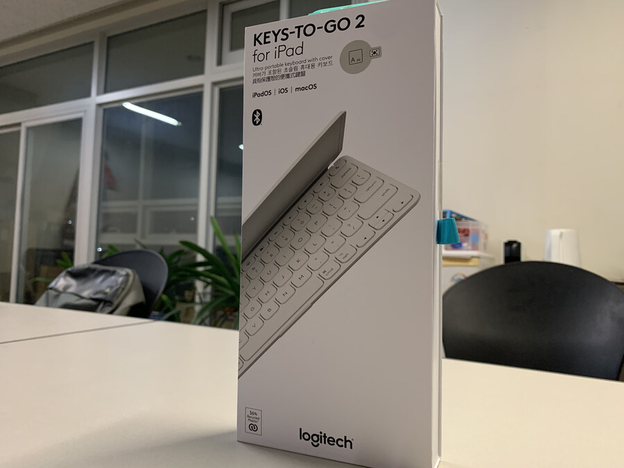 슬림 휴대용 블루투스 키보드, 로지텍 Keys-To-Go 2 for iPad_1.jpg