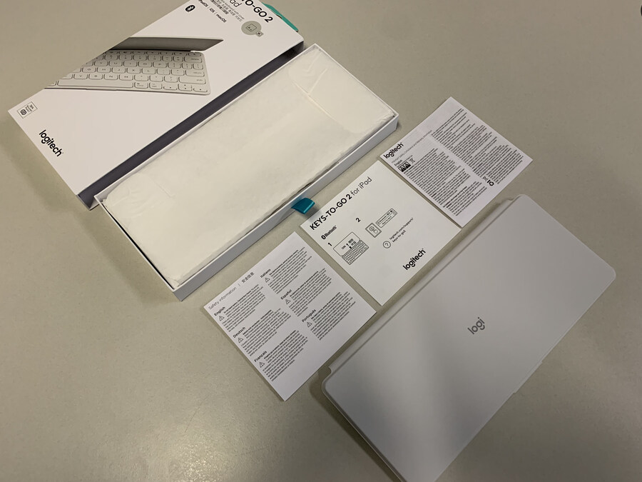 슬림 휴대용 블루투스 키보드, 로지텍 Keys-To-Go 2 for iPad_4.jpg