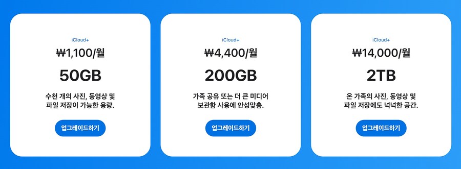애플 아이클라우드+ 스토리지, 국내 요금 일부 인상_1.jpg